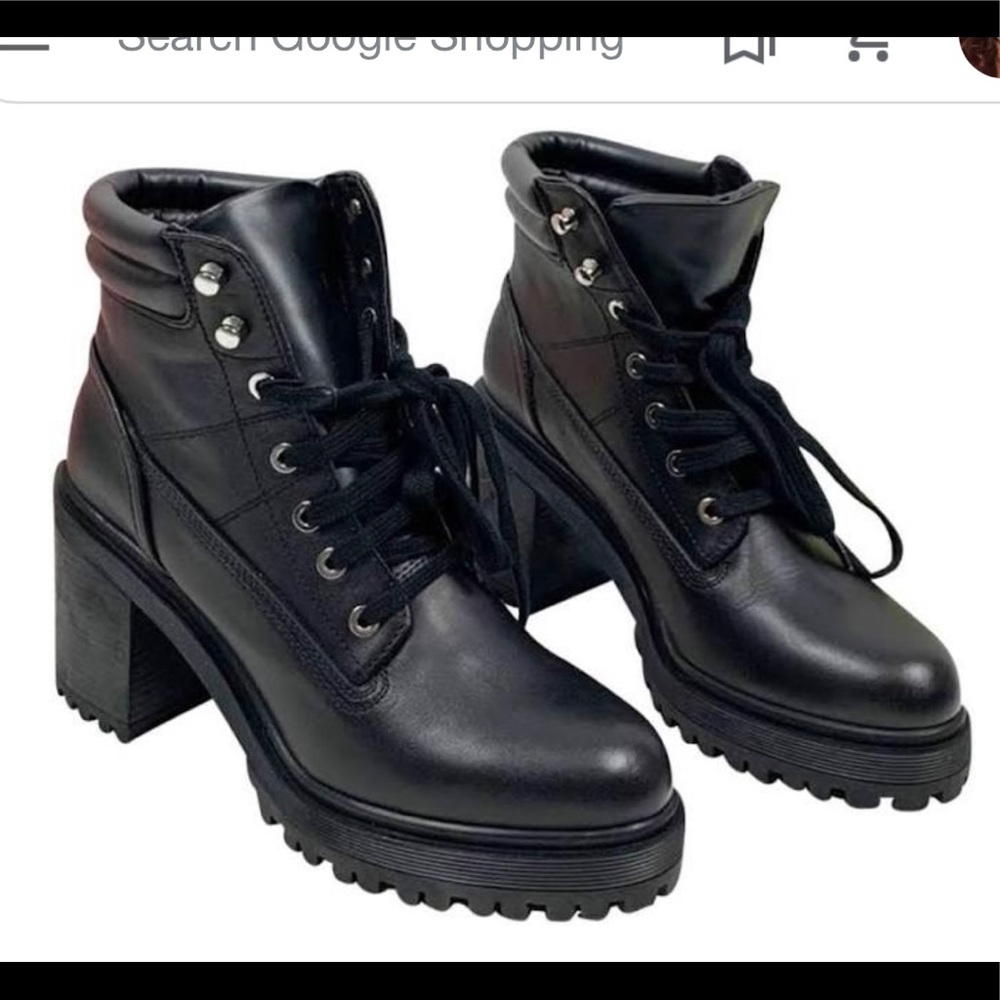 Zara laced up boots